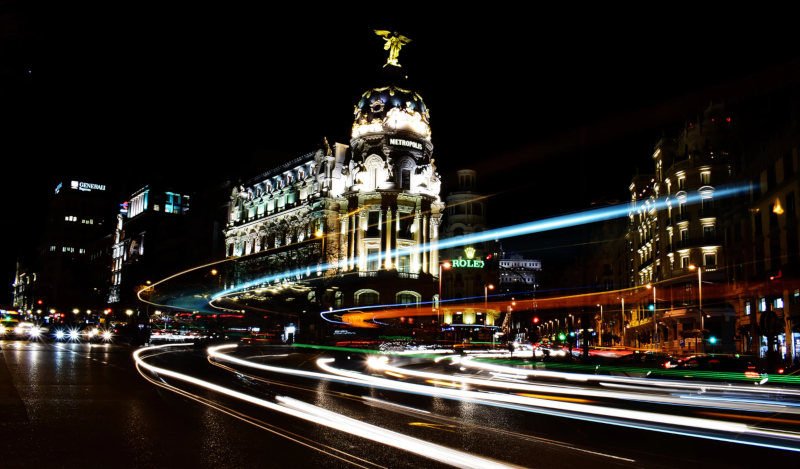La noche en Madrid