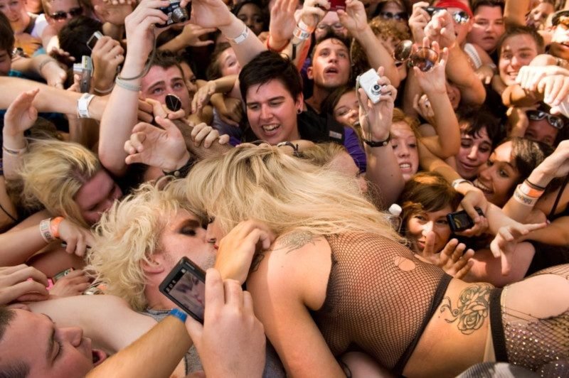 Las provocaciones de Lady Gaga sobre el escenario