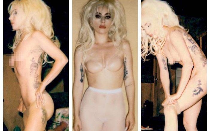 Lady Gaga desnuda