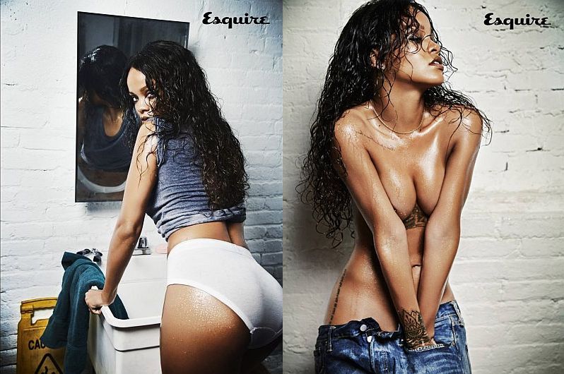 Rihanna desnuda